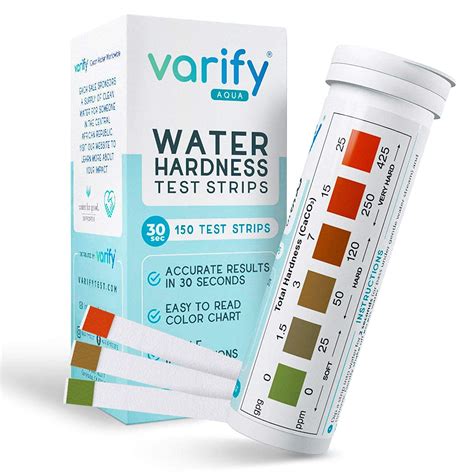 water hardness test strip market|test water hardness at home.